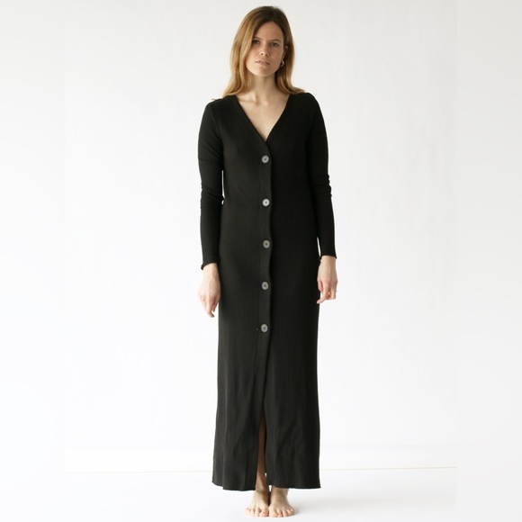 NWOT ForDays Maxi Button Down Cardigan - Picture 1 of 5